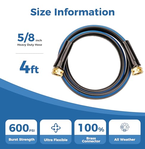 3 4 Garden Hose Vs. 5 8