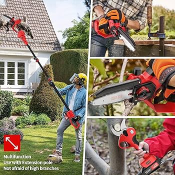 How To Use An Extension Pole With Electric Chainsaw: Tips