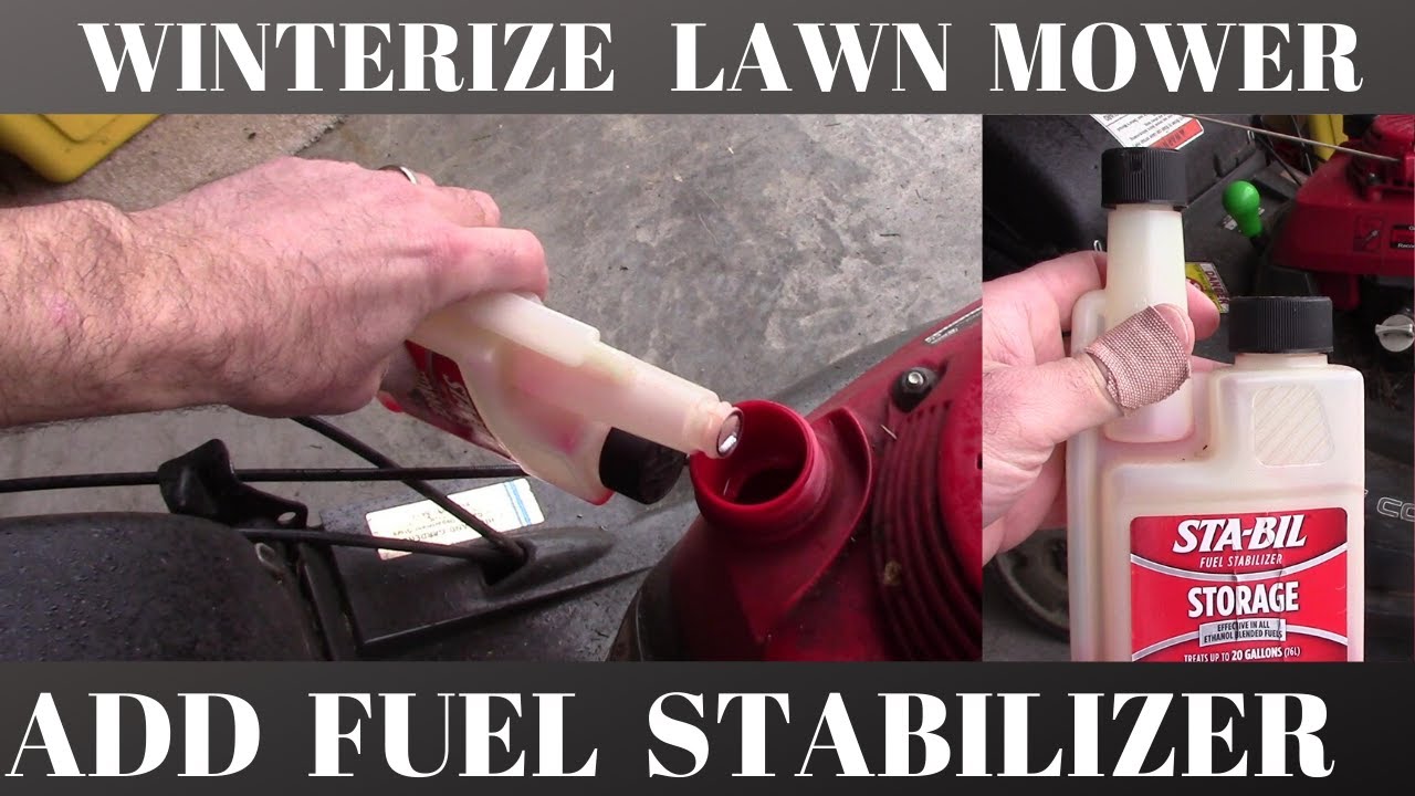 What To Put In Lawn Mower Gas Tank For Winter