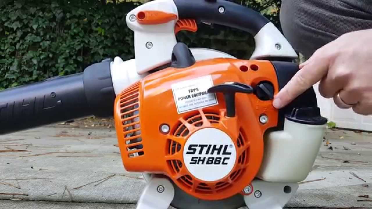 How To Start Stihl Blower
