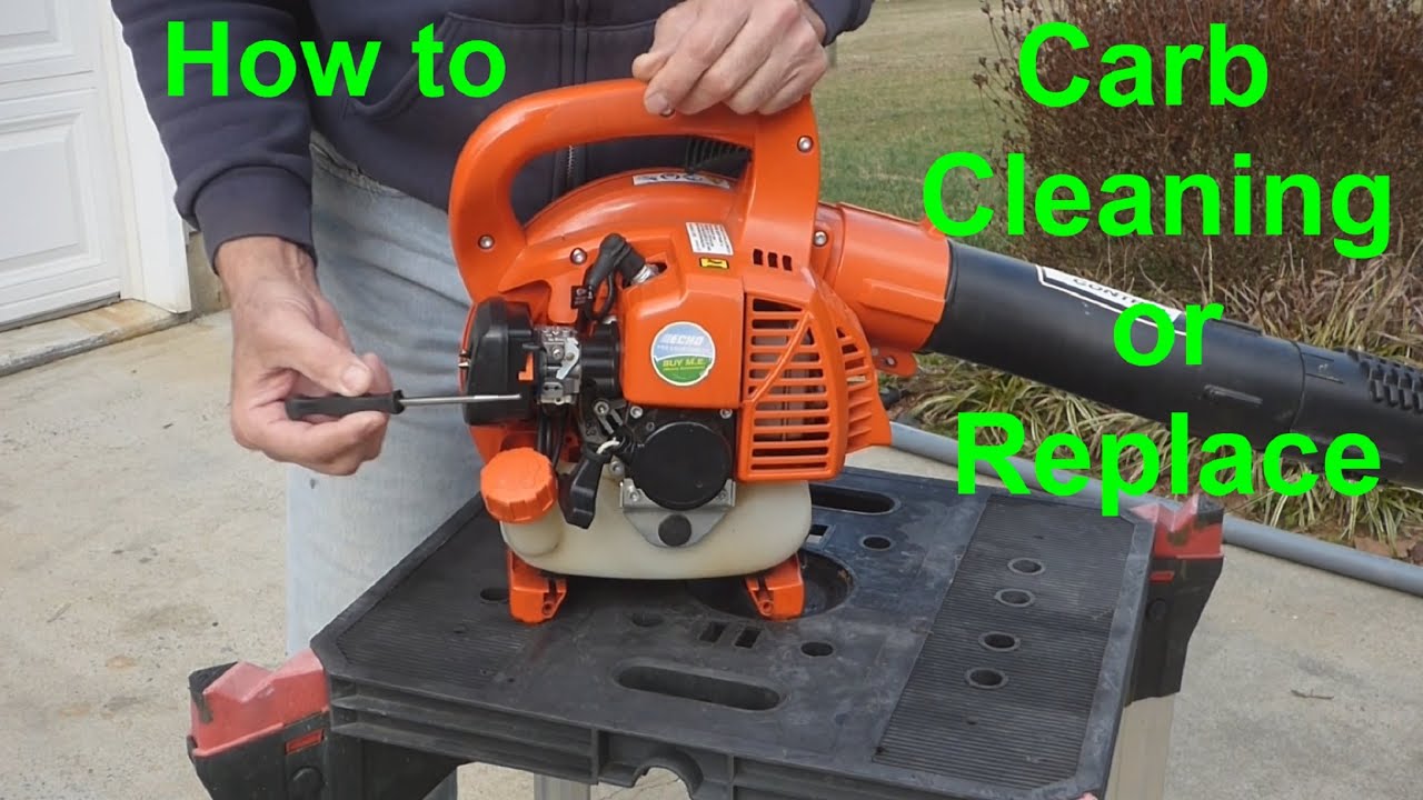How To Clean Leaf Blower Carburetor